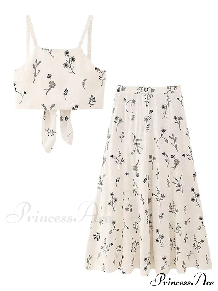 Embroidery Strap Maxi Dress image 4