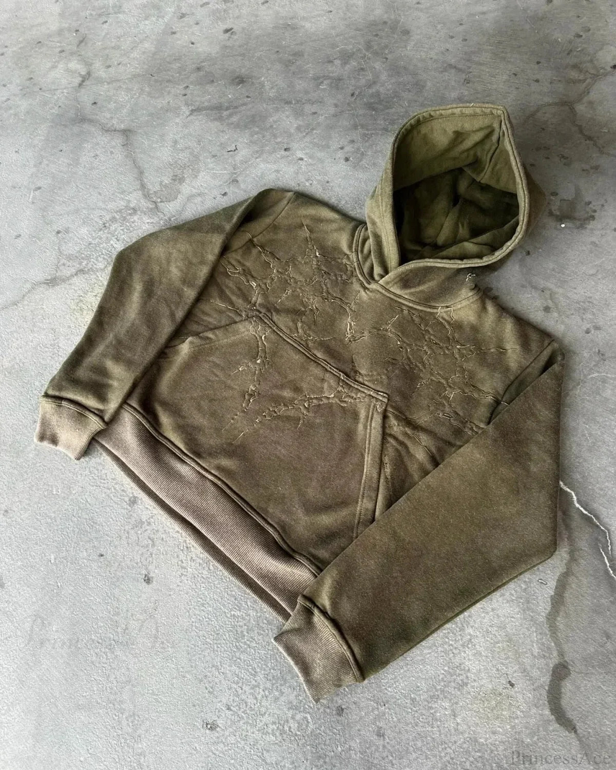 Embroidery Vintage Gothic Hoodie image 5