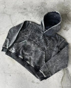 Embroidery Vintage Gothic Hoodie image 1