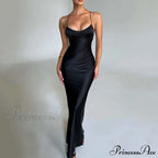 Emilia Satin Draped Gown image 4