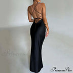 Emilia Satin Draped Gown image 5