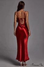 Emily Metallic Gold Maxi Dress image 7