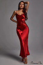 Emily Metallic Gold Maxi Dress image 4