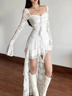 Enchantingcore Transparent Bodice Midi Dress image 4