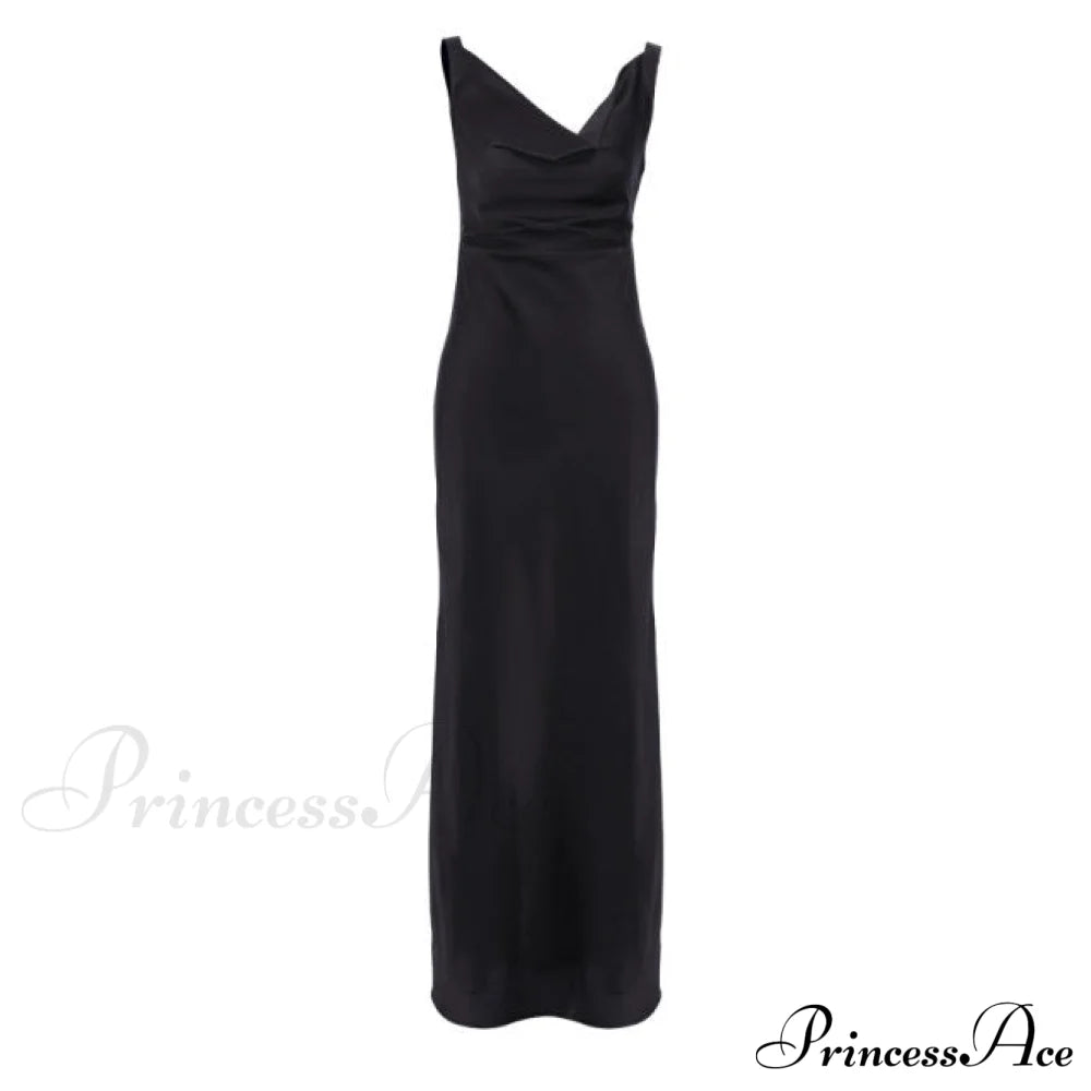 ENELA SATIN Stylish MAXI DRESS image 9