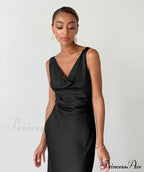 ENELA SATIN Stylish MAXI DRESS image 6