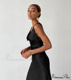 ENELA SATIN Stylish MAXI DRESS image 8