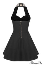 Enya Knit Stylish Backless Mini Dress image 17
