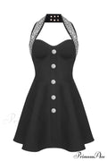 Enya Knit Stylish Backless Mini Dress image 15
