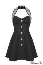 Enya Knit Stylish Backless Mini Dress image 15