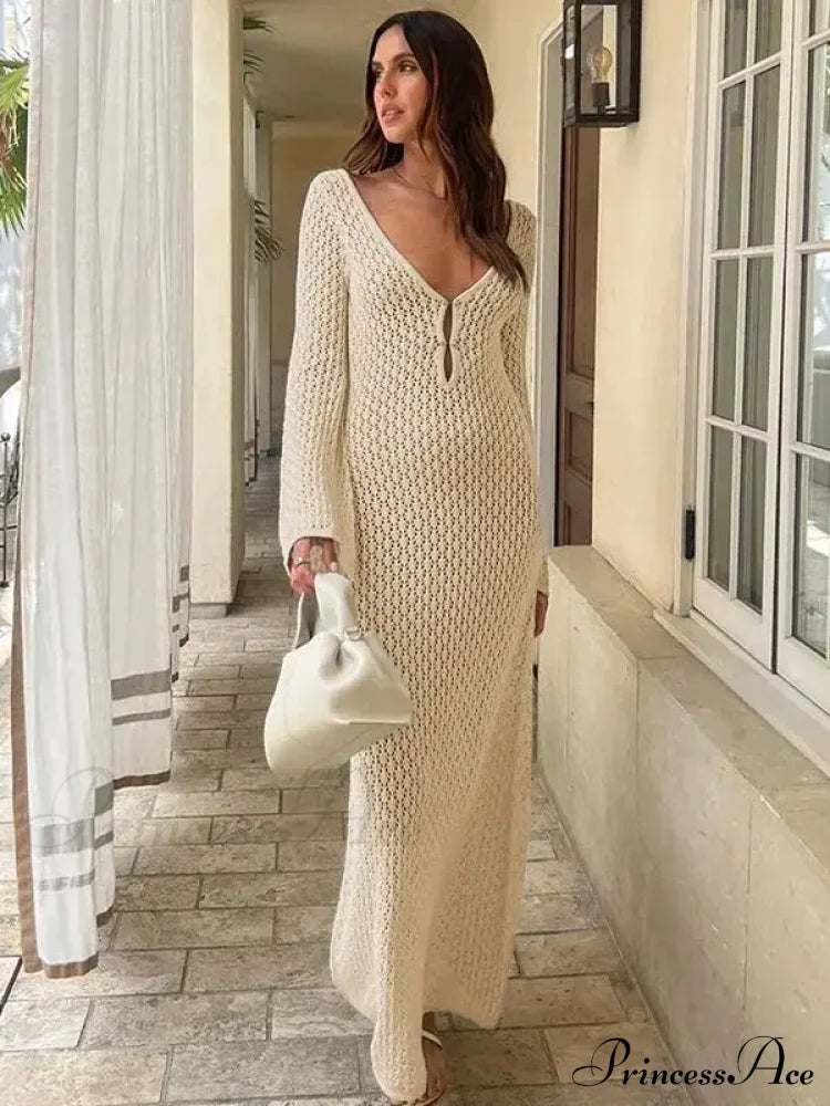 ERICA Elegant KNITTED DRESS image 6