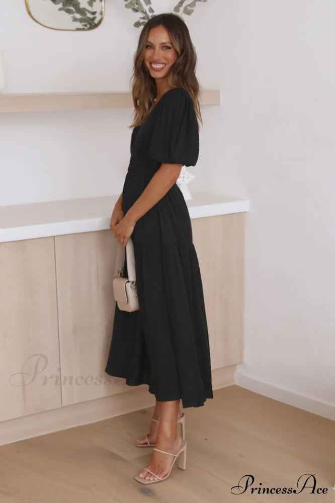 Erin Elegant Midi Dress image 17