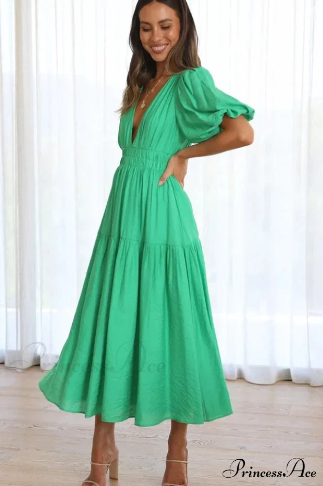 Erin Elegant Midi Dress image 26