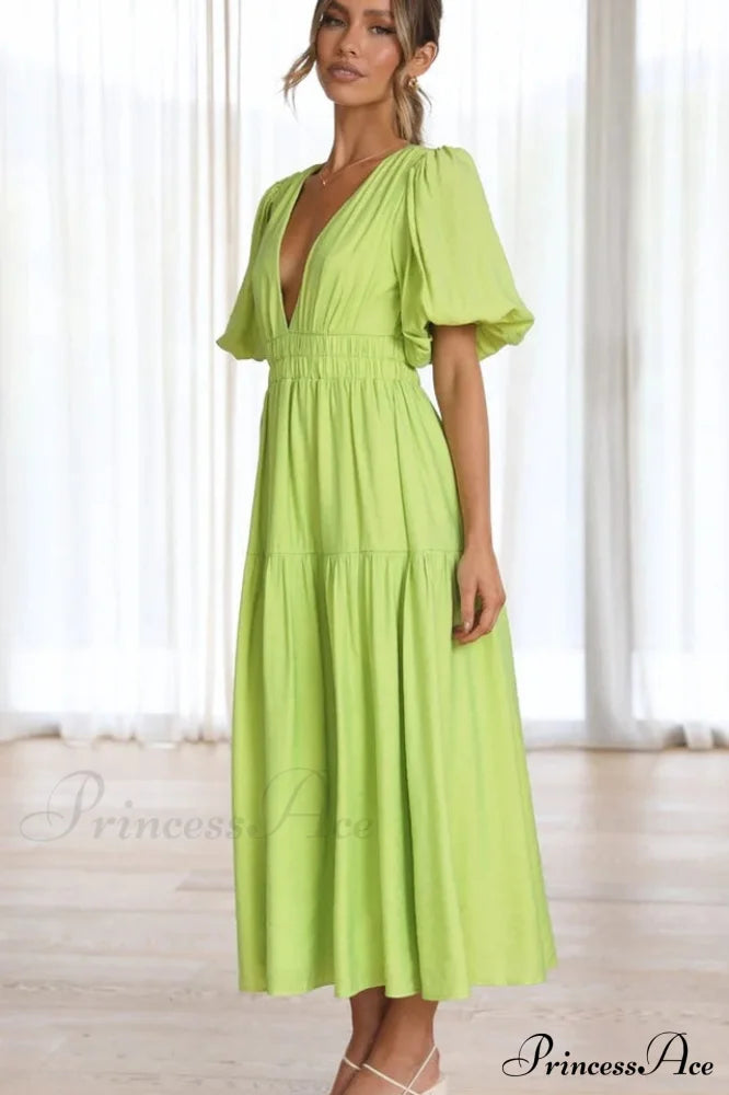 Erin Elegant Midi Dress image 23