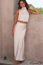 Esther Top + Charming Maxi Skirt Set image 15