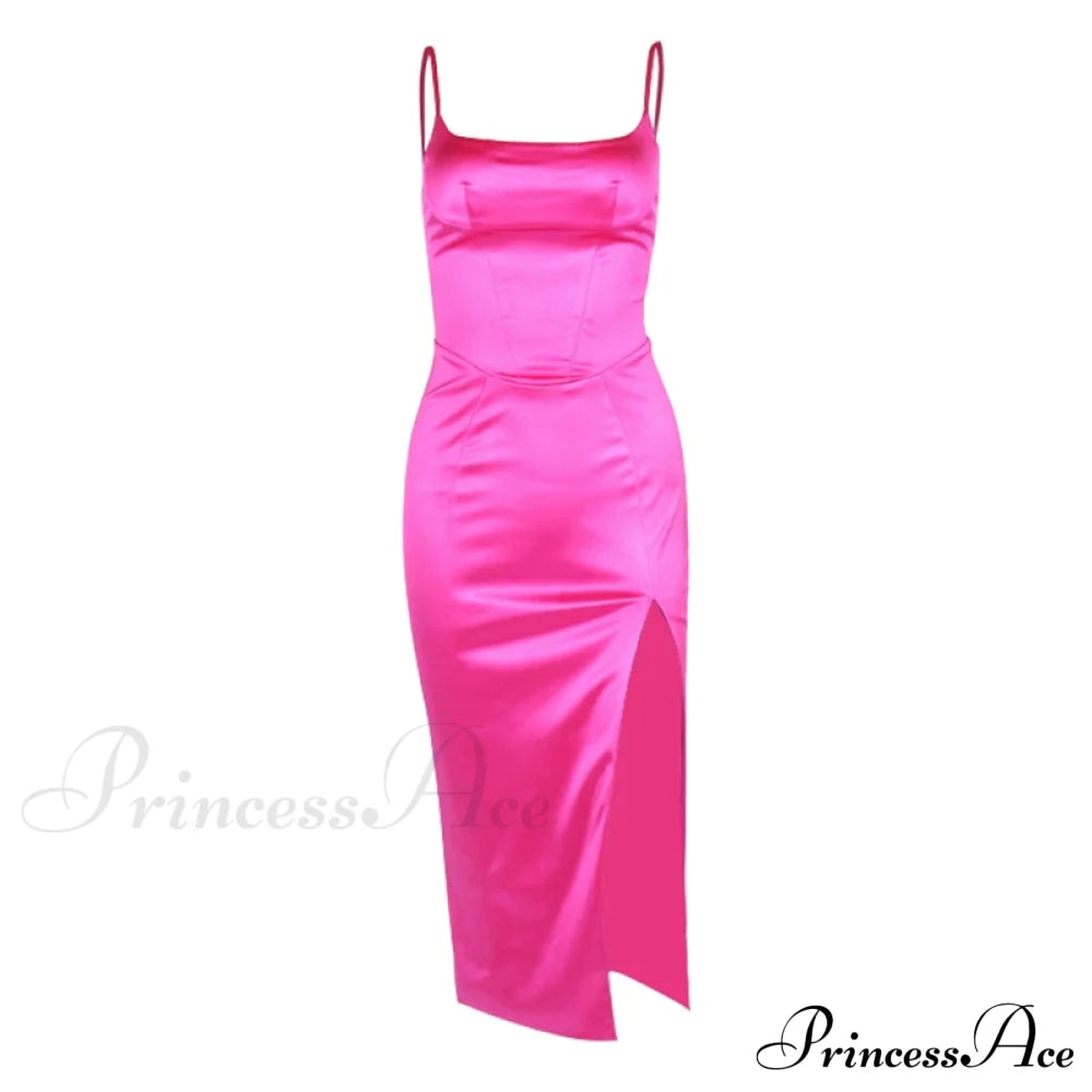 Eve Gown Dress New Women Warm-Season Midi Satin Elegant Black for Party White Night Evening - Years Bodycon Dresses image 17