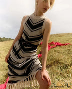 EVE KNITTED Stylish MAXI DRESS image 6