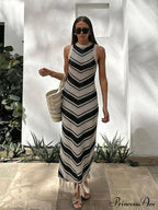 EVE KNITTED Stylish MAXI DRESS image 1