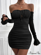 Evening Party Graceful Tight Mini Dress image 6