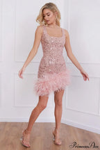 Evie Elegant Pink Dress image 6