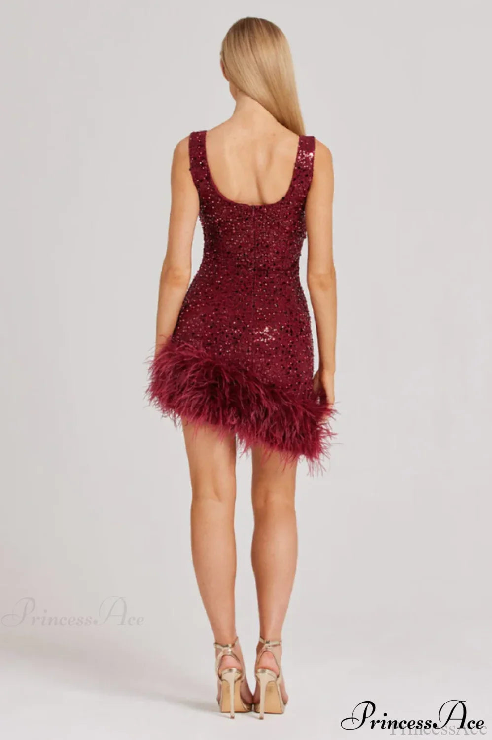 Evie Elegant Pink Dress image 10