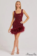 Evie Elegant Pink Dress image 8