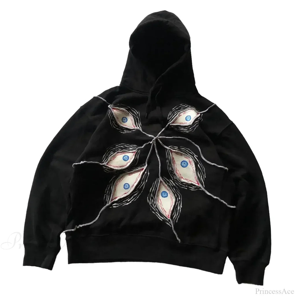 Eyeball Patch High Street Hoodie image 3