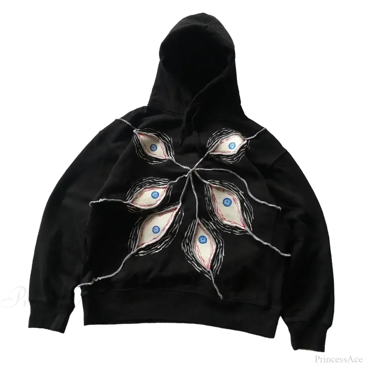 Eyeball Patch High Street Hoodie image 3