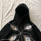 Eyeball Patch High Street Hoodie image 4