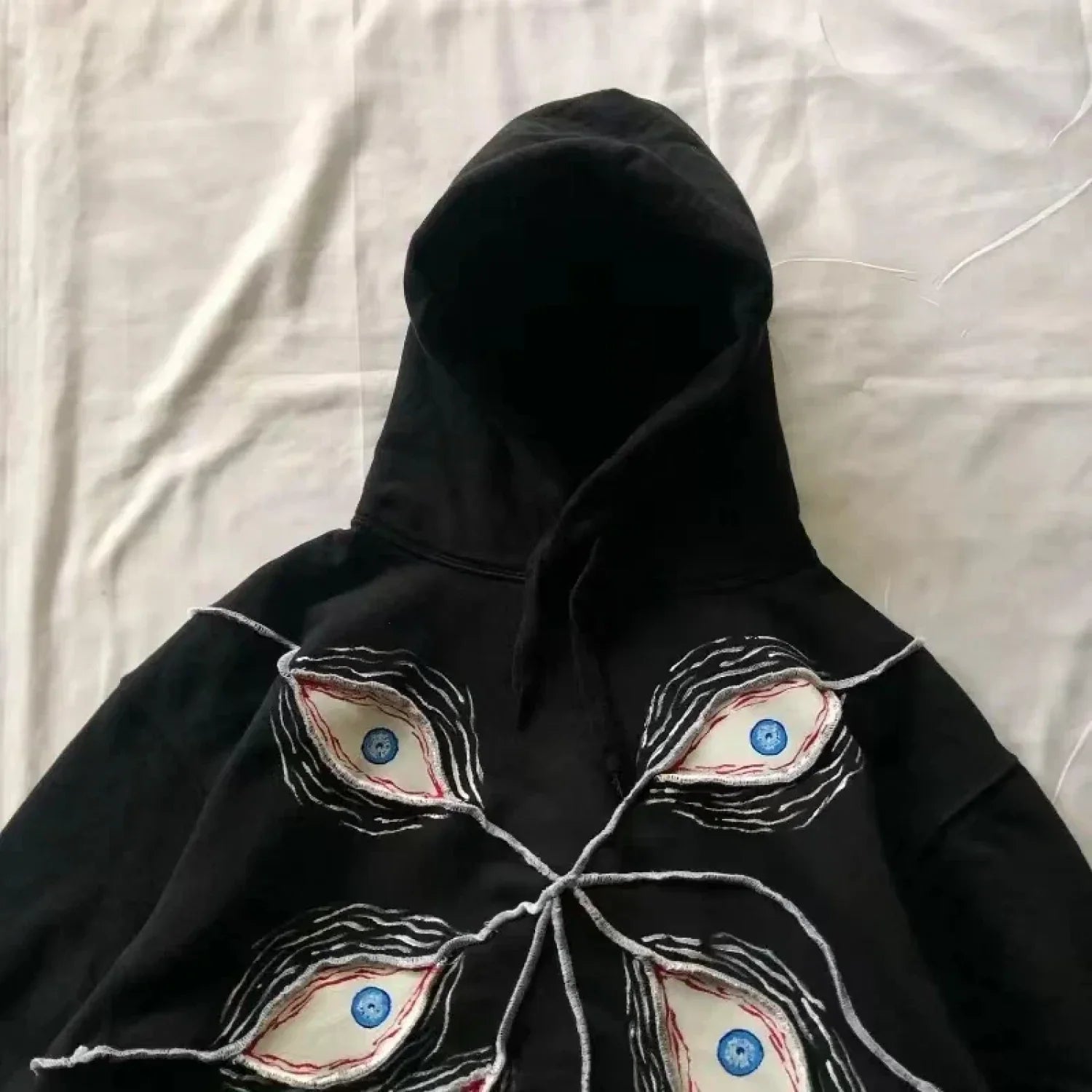 Eyeball Patch High Street Hoodie image 4
