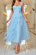 Layered Sheer Panel Sleeveless Cocktail Dress image 1