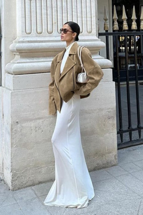 Vintage Suede Relaxed Fit Jacket image 4