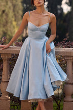 Maxi V-Neck Puff Party Dress image 4