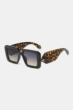 Cora Square Sunglasses styled for Avrienne