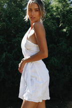 One-Shoulder Belted Asymmetrical Cocktail Dress image 3