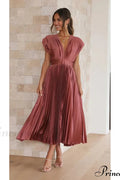 Female Loose Zipper Trendy Pleated Party Dress image 4