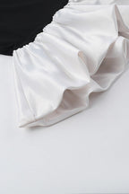 Fall Chic Elegant Strapless Peplum Mini Party Dress image 10