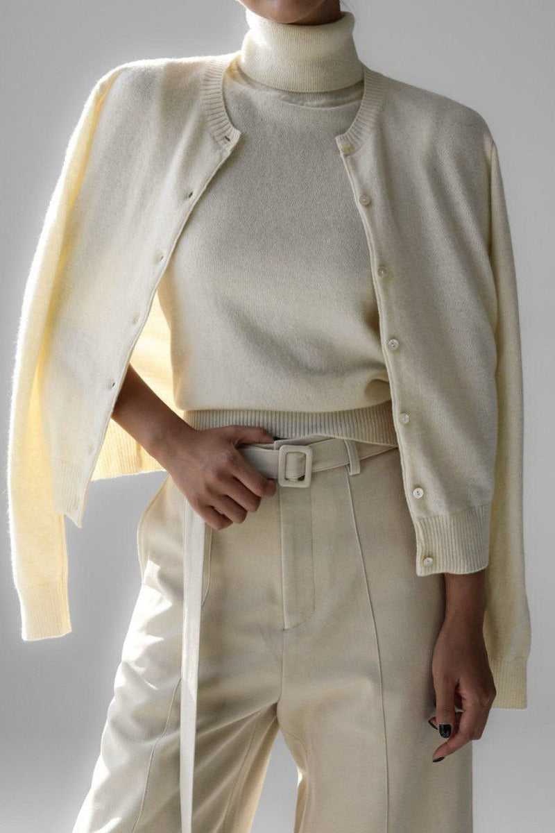 Slim Turtleneck Knit Top image 4