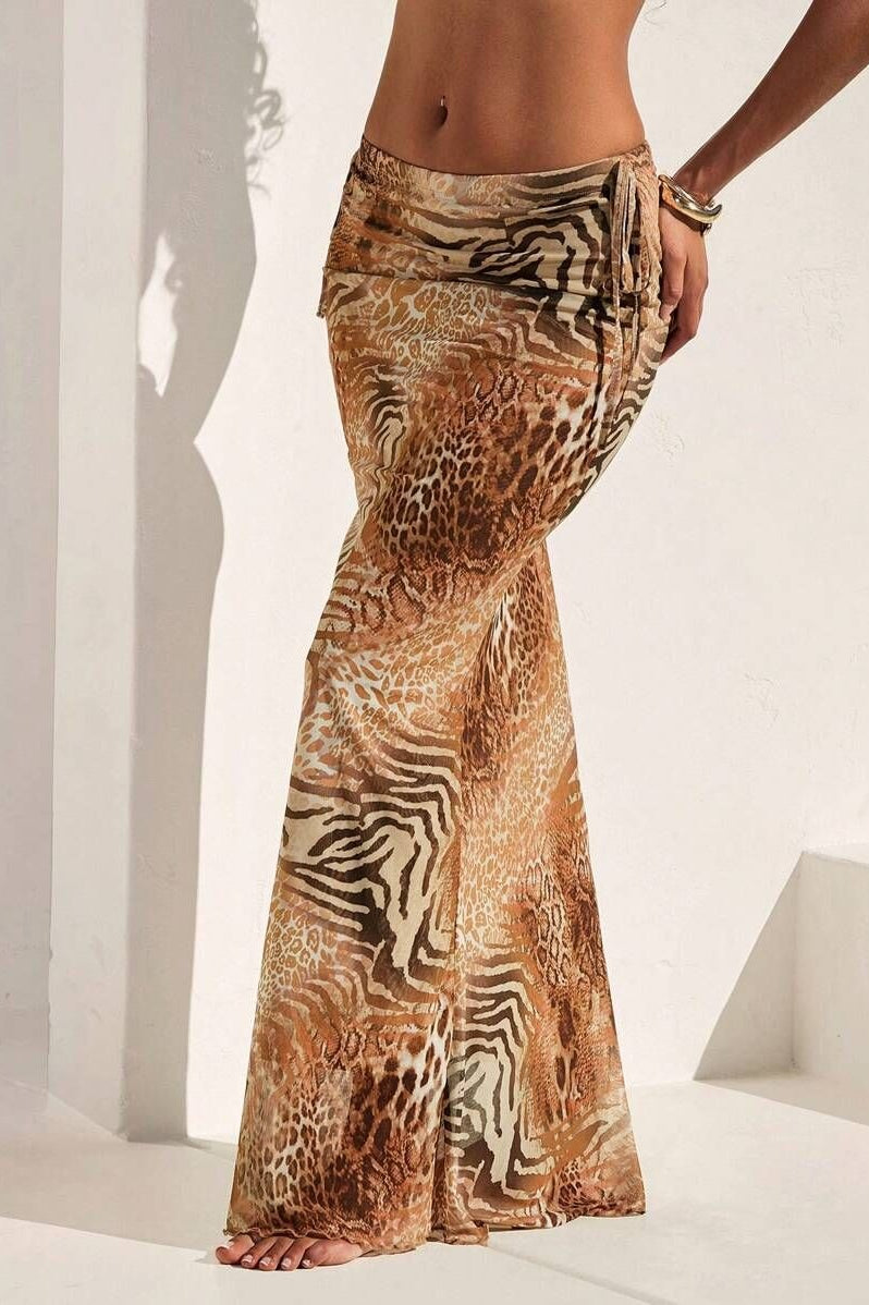 High Fashion Animal Pattern Skirt image 2