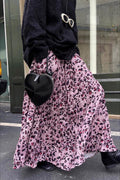 Vintage Leopard Midi Flare Skirt image 4