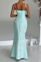 Jacquard Bodycon Cami Maxi Dress image 3