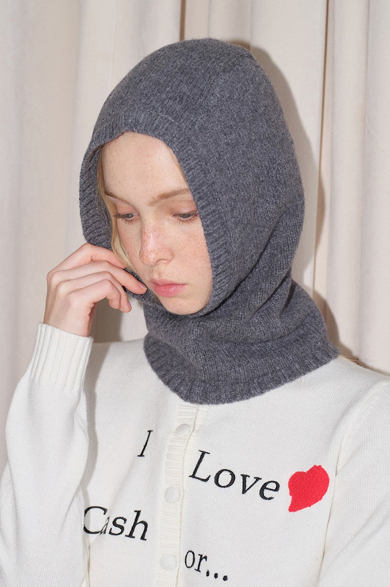 Wool Balaclava One-Piece Warm Knitted Hat image 7