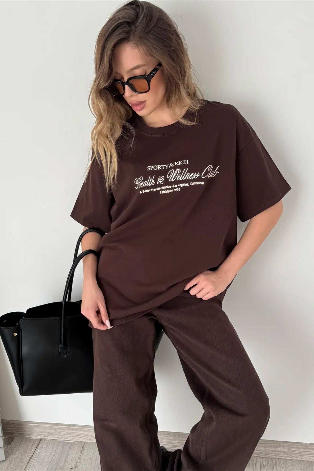 Minimalist Casual Cotton Letter Print Short Sleeve T-shirt image 5
