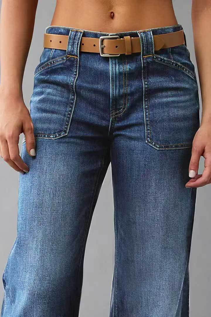 High Waist Vintage Straight Jean image 3