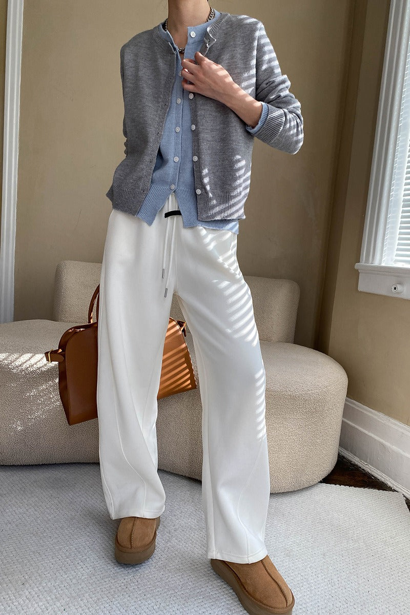 Contrast Panel Layering Cardigan image 10