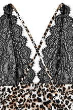 Satin Backless Cami Sexy Mini Dress image 5