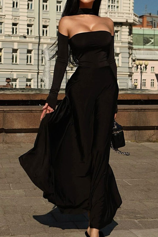 Halter Neck Ball Gown Formal Dress image 6