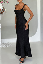Jacquard Bodycon Cami Maxi Dress image 8