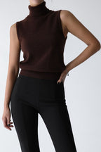 Slim Turtleneck Knit Top image 11