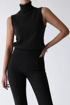Slim Turtleneck Knit Top image 9